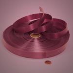 Bulk Packing PP Solid Plain Ribbon Spools For Celebrate And Wedding