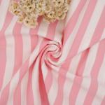 Breathable Striped Material Fabric 180cm Modal Yarn Dyed Cloth For Leisure Wear