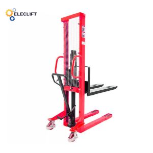 China Load Capacity 1000kg Manual Pallet Stacker CE factory