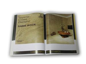 China A4 Size Custom Printing Brochures , Catalogue Printing CMYK Colors OEM Design factory