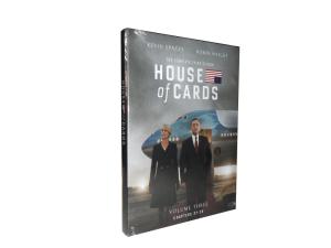 China Hot sale tv-series dvd boxset House of Cards Season 3 4disc new Video Region free factory
