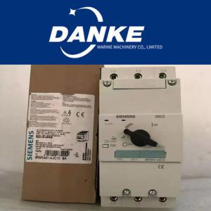 China SIEMENS Twin Poles Motor Circuit Breaker , 3RV5341-4JC10 8A Boat Electrical Equipment factory