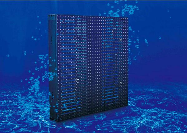 P16 Outside Led Curtain Hire DIP346 High intensity 30 x 60 Pixels , Led Stage