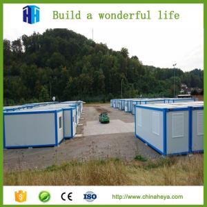 China 2017 ready made steel frame modern prefab shipping container homes for sale factory