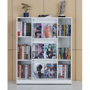 Modern Simple Design 3 Shelves Book Case Easy Assemble Living Room Furniture