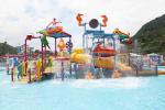 Fiberglass Kids' Water Playground inside water parks with water pump /