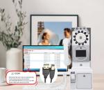 Customized Retro Wedding Audio Video Guestbook ABS Plastic Banquet Party Guest