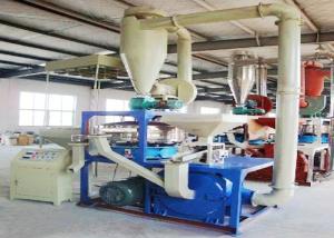 China Abrasion Resistance Plastic Pulverizer Machine Automatic 60 Mesh Overload Protection on sale
