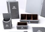 16*8*5cm Leather Set Tea Box Hotel Leather Products