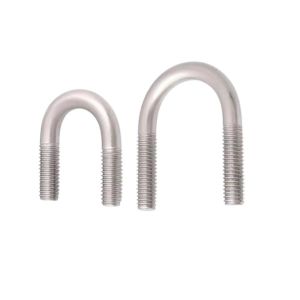 Titanium U Bolt Nut Assembly M6 M8 M10 / U Clamp With Nut Washer