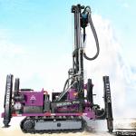 Crawler Water Borehole Drilling Equipment 200Meters Deep Water Well Drilling