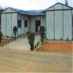 waterproof greywhite prefabricated house with 50mm eps sandwich panels for