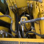 Used big Yellow Komatsu Excavator digger 45Ton Second Hand In Good Condition for
