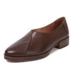 S024 New original first layer cowhide single shoes women casual retro leather