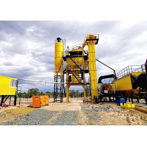 China Professional 120tph Mobile Asphalt Batch Plant For Highway Construction on sale
