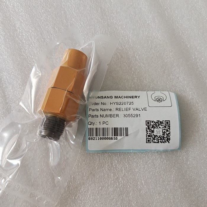 Excavator Parts Relief Valve 3055291 305-5291 CA3055291 For E311D E312D