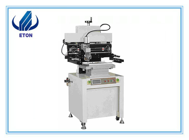 High Precision SMT Stencil Printer , Semi Automatic Solder Paste Printing
