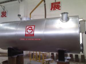 China Automatic Bitumen Tank Container Burner Direct Heating Asphalt Storage Tank factory