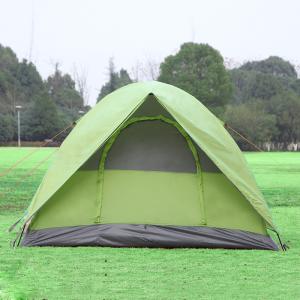 China 3 Person Camping Tent,Double Layer Windproof Waterproof Backpacking Tents for Hiking Travel Outdoor Beach(HT6013) factory