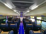 LHD/RHD Euro3 47 Seats 336HP YBL6128H Luxury Coach Bus for Africa