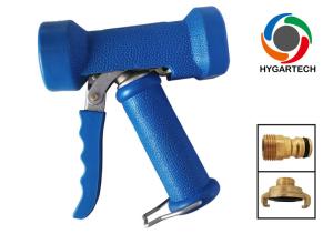 China Industrial Brass Blue Water Gun With Rubber House 1/2&quot; FIP Thread Inlet factory