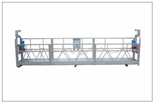China Construction gondola supplier 6 meters temporary suspended platform for building maintenance factory