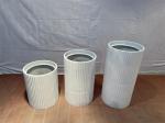 Strong Fiberglass Flower Pots Light Weight GRP Planter Box For Outdoor Indoor