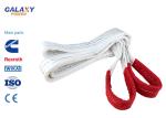 Safety Factor Polyester Webbing Sling , Woven 10 Ton Flat Webbing Sling High