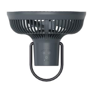 China Camping USB Rechargeable Fan 10000mAh Tent Fan With LED Light factory