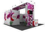 Exhibition Trade Booth Displays , Light Weight Conference Display Booths