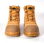 Working Boots For Men Steel Toe Safety Shoes Work Boots Nubuck Leather Men