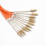 12 Core Fiber Optic Patch Cord , 3m 10Gb Fiber Optic Cable Lc To Lc