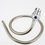Nickel Plated Metal Gooseneck Tube Flexible Bendable Mic Stand M10 600mm