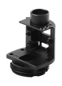 China Size 150mm Paint Plastic Precision Machining , Powder Coating Plastic Mould Parts factory