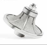 Metal Powder Diamond 98mm F30 Stone Grinding Profiling Wheel Router Bit