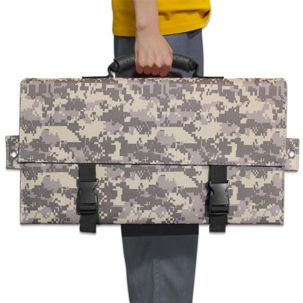 China Light Weight Camouflage Solar Panel , IP67 Foldable Solar Blanket For Hiking Picnic factory