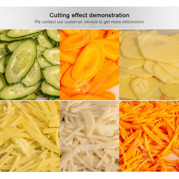Root vegetable cutting machine soybeans Potatoes and round tuber crops Carrots and longitudinal root vegetables papaya pumpkin wax gourd Carrot radish