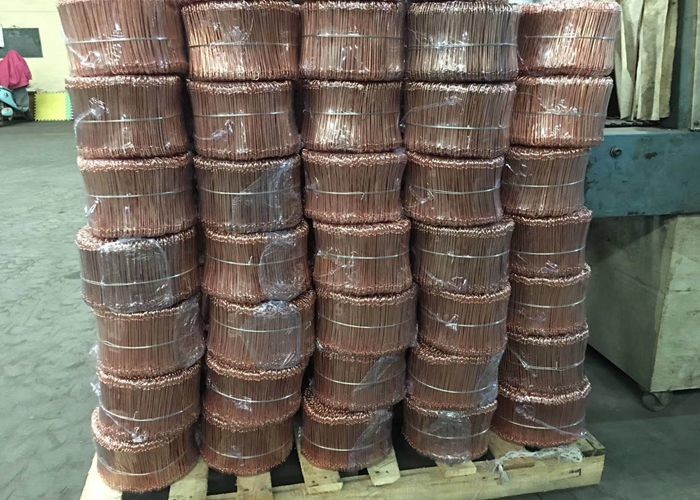 BWG22 Annealed Iron Copper Wire Q235 Double Loop Ties