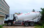 Hongyan 6*4 Iveco Small Concrete Mixer Truck 5 Cubic 10 Tires Left Hand Drive