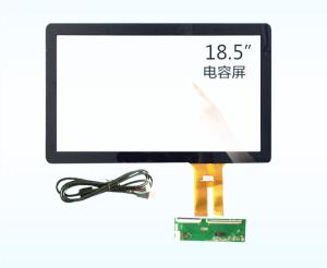 China 18.5 Inch PCAP Touch Display Projected Capacitive Landscape CTP With USB Controller factory