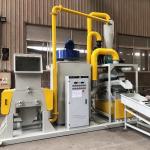 Professional Copper Cable Wire Crushing and Separating Equipment Voltage 380V