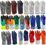 Nylon Knitted Polyurethane Palm Heavy Duty Work Fit Glove Knit Guantes De