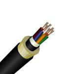 Waterproof 12 24 Core G652 ADSS Overhead Fiber Optic Cable