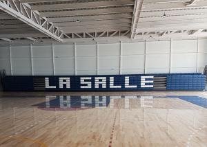 China Flexible Retractable Auditorium Seating , Temporary Grandstand Seating HDPE Chair factory