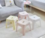 Non - Slip Bathroom Plastic Stacking Chairs Children Step Home Change Shoe