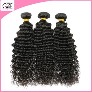 China No Chemical 100 Human Hair Tight Curly Weave Hair Unprocessed Real Natural Human Hair factory