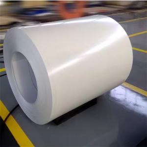 China EN10169 PPGI Plain Sheet , Pre Painted Galvanized Steel Sheet For Automotive Parts factory