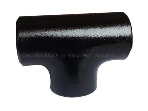 China Reducing Pipe Fitting Tee A420 WPL6 SCH 40 SCH10 1/2&quot; Carbon Steel factory