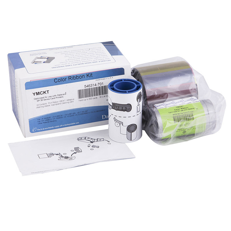 Datacard CD800 ID Card Printer Color Ribbons 9mm Width Wide Selection in Malaysia