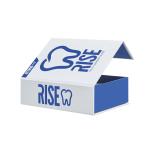 Orthodontic Dental Aligner Box Magnetic Cardboard Box With Large UV Logo